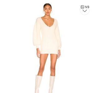 Majorelle Cream Riley Tunic Sweater